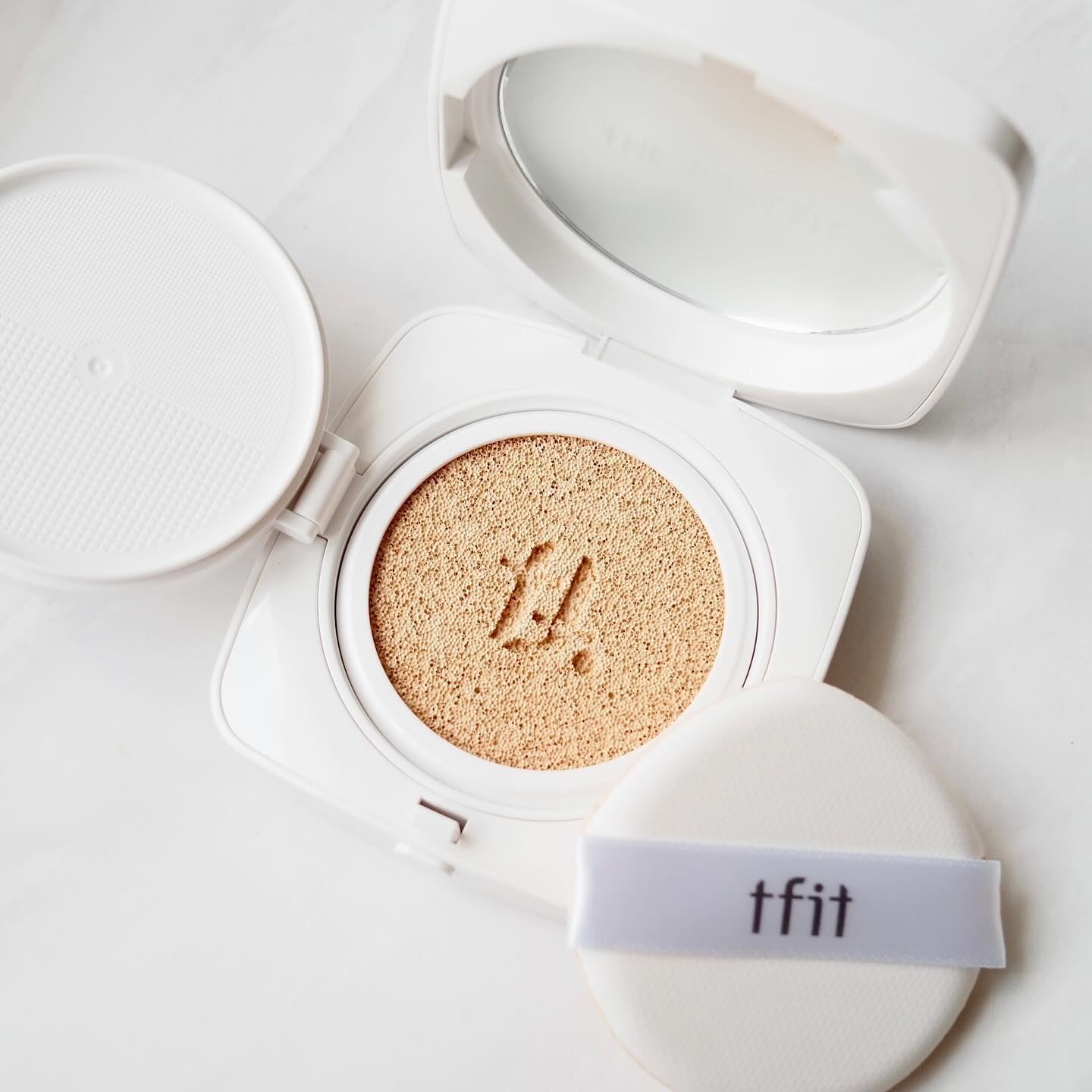 レイヤリングフィットカバークッションEX/TFIT/クッションファンデーションを使ったクチコミ（1枚目）