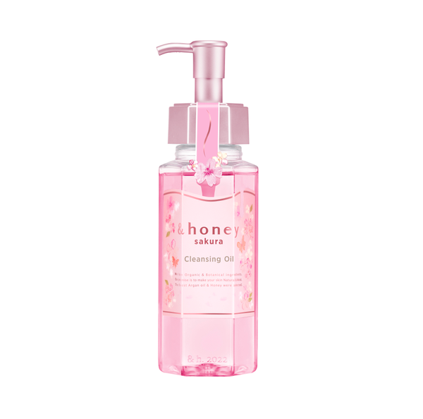 「&honey(アンドハニー)」から今年もサクラ限定品が登場!今年は泡ボディウォッシュ、クレンジングオイルがサクラ限定デザインシリーズに初登場!の画像