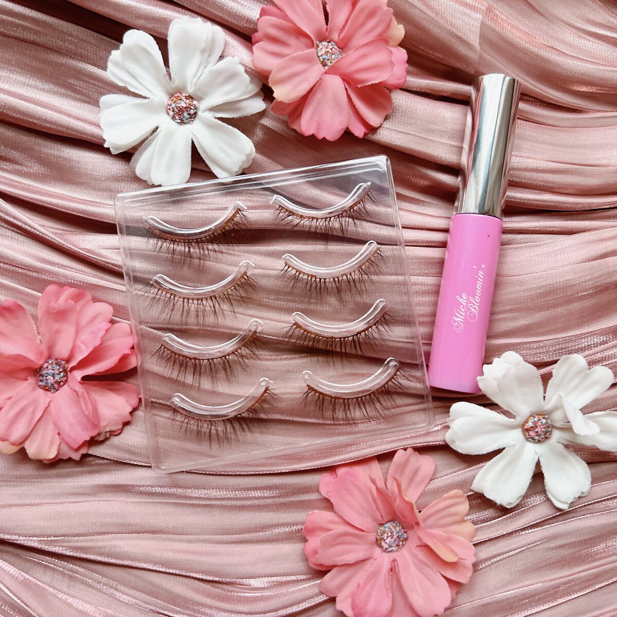 ミッシュブルーミン 3Dアイラッシュライン NO.09 ヌーディーブラウン (リニューアル)/ミッシュブルーミン/つけまつげを使ったクチコミ（2枚目）