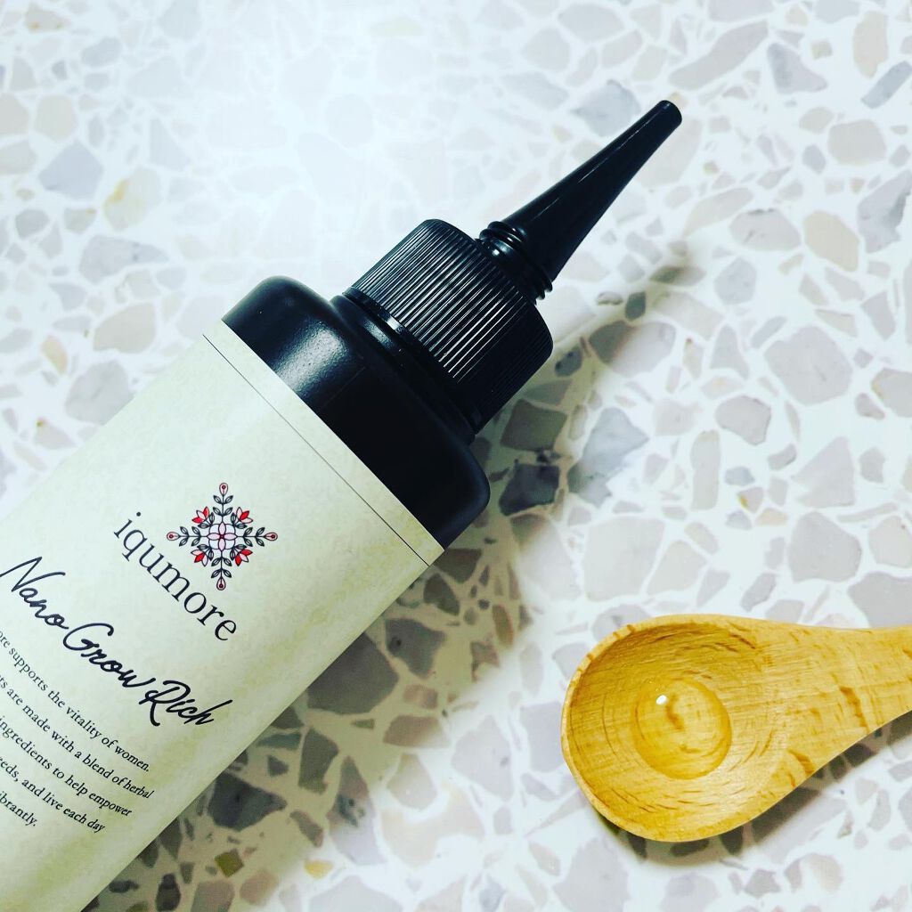 ナノグロウリッチ/iqumore/頭皮ローションを使ったクチコミ（3枚目）