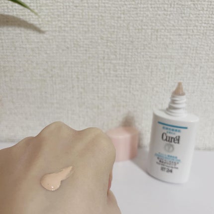 キュレル 潤浸保湿 色づくベースミルク 湯あがりピンク/キュレル/化粧下地を使ったクチコミ(2枚目)