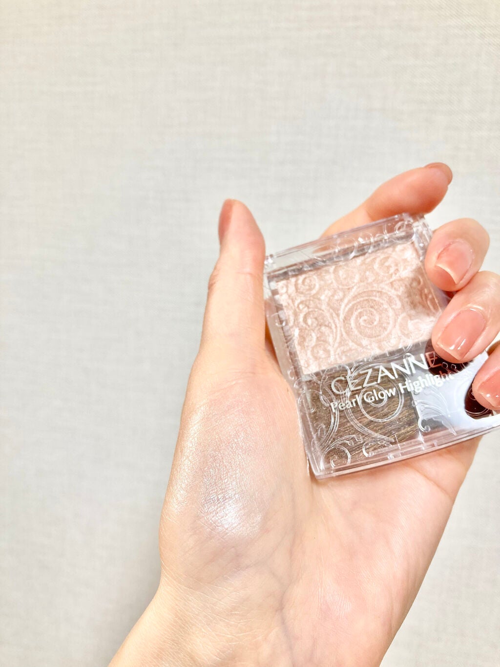 パールグロウハイライト/CEZANNE/パウダーハイライトを使ったクチコミ(7枚目)