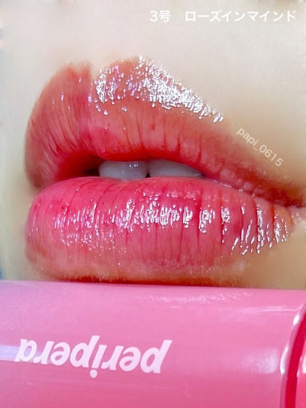 ペリペラ インク ムード グロイ ティント/PERIPERA/リップティントを使ったクチコミ(4枚目)