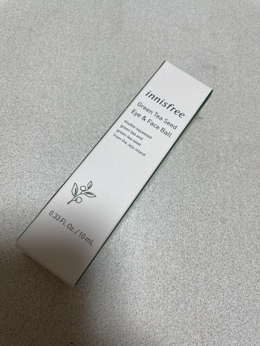 グリーンティーシード アイ&フェイスボール/innisfree/美容液を使ったクチコミ(2枚目)