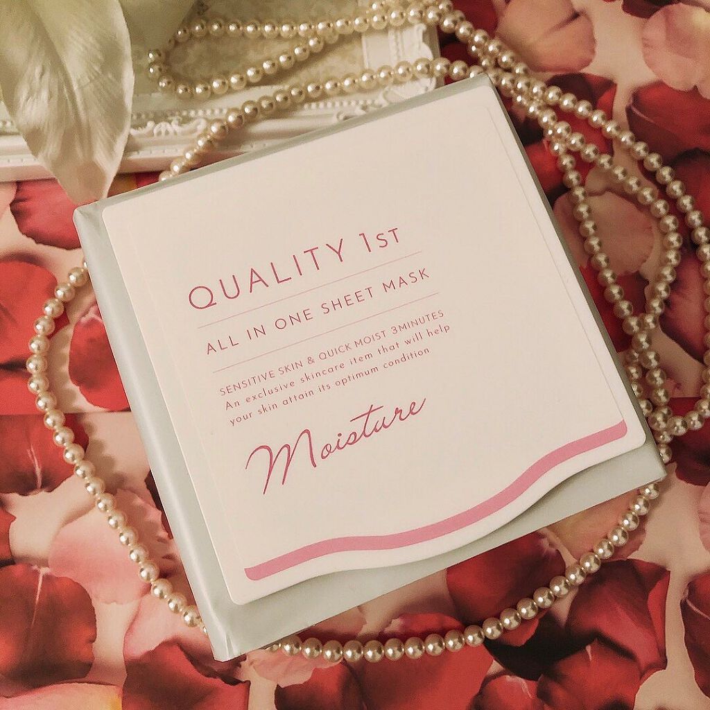 オールインワンシートマスク モイストEX/クオリティファースト/シートマスク・パックを使ったクチコミ(1枚目)