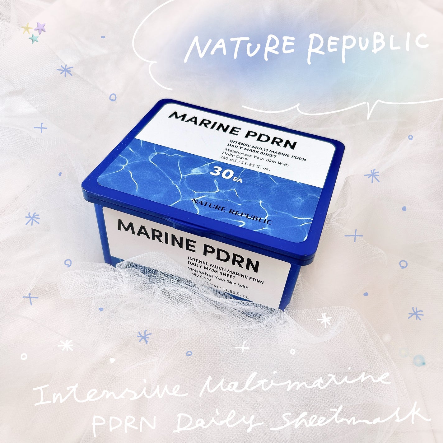 マリンPDRNデイリーシートマスク/ネイチャーリパブリック/シートマスク・パックを使ったクチコミ(1枚目)