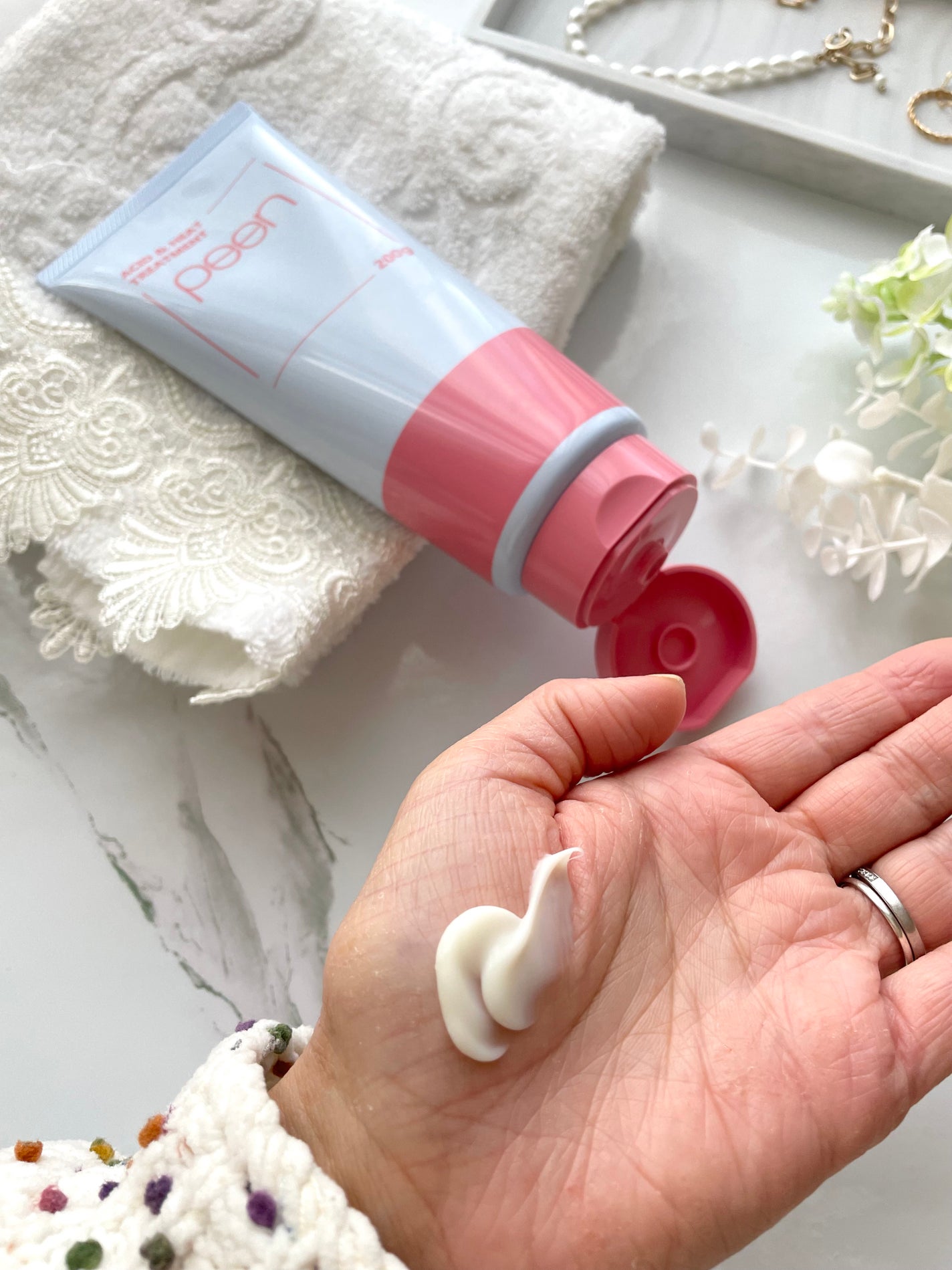 酸熱トリートメント/peen/ヘアマスク・ヘアパックを使ったクチコミ(3枚目)