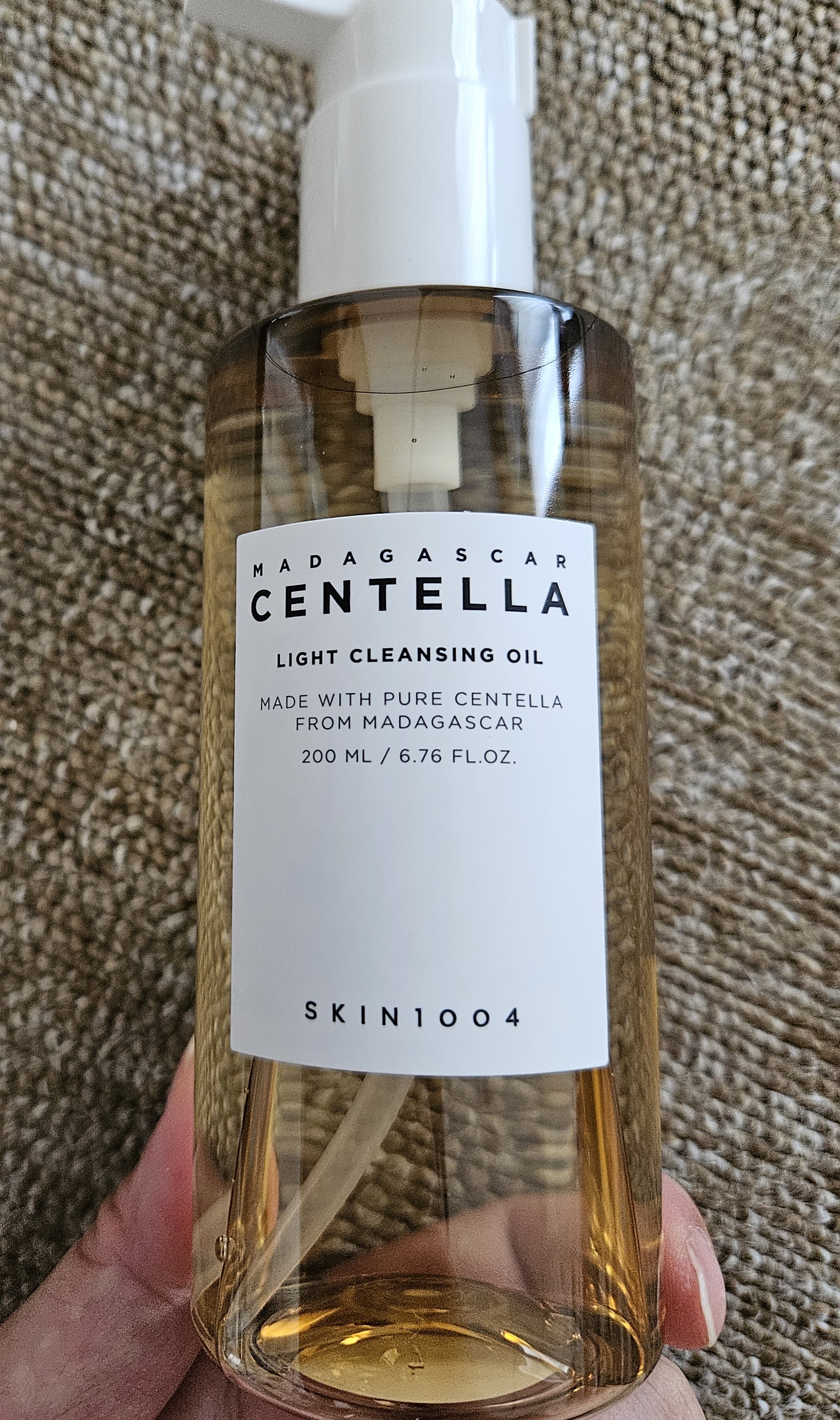 センテラ ライトクレンジングオイル/SKIN1004/オイルクレンジングを使ったクチコミ（1枚目）