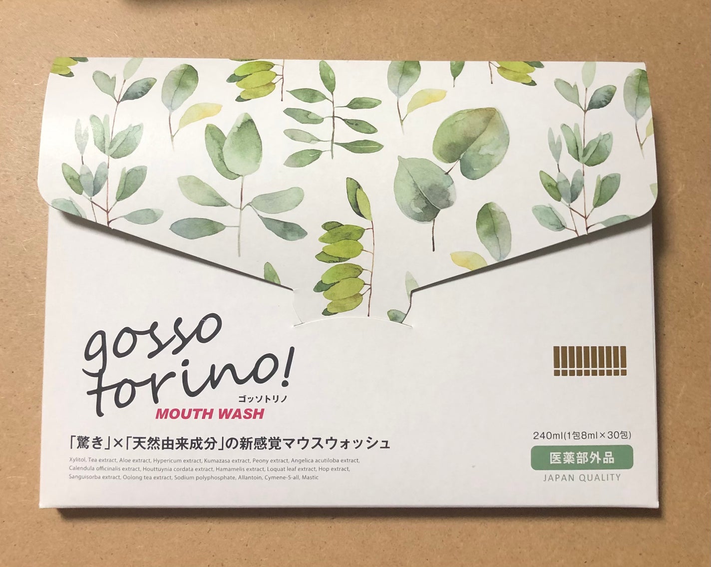 ゴッソトリノ/サン・クラルテ製薬/マウスウォッシュ・スプレーを使ったクチコミ(1枚目)