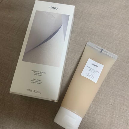 スリープマスク;グッドナイト/Huxley/洗い流すパック・マスクを使ったクチコミ(1枚目)