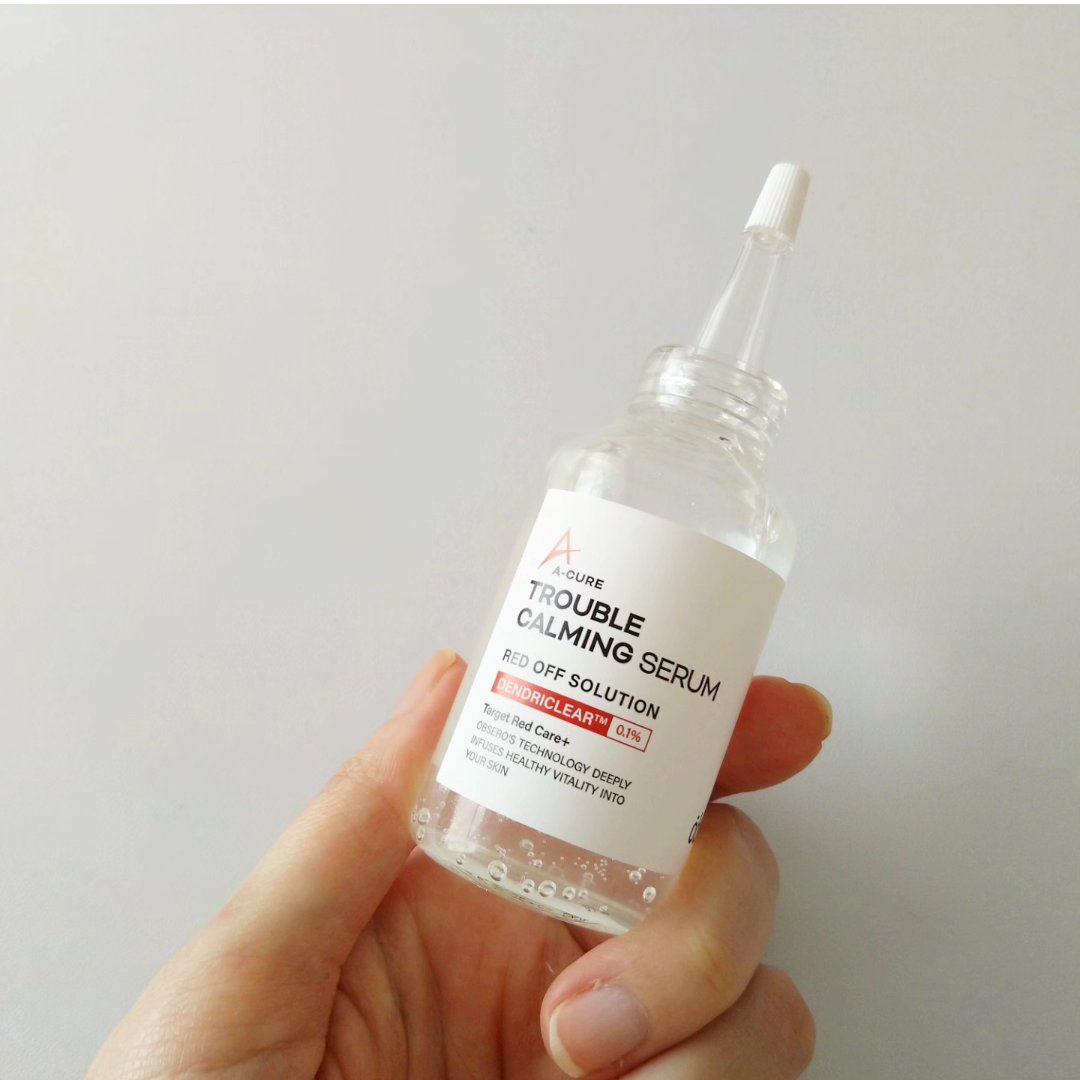 エーキュアトラブルカーミングセラム/obsero/美容液を使ったクチコミ（2枚目）