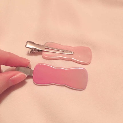 前髪クリップ/3COINS/ヘアアクセサリーを使ったクチコミ(2枚目)