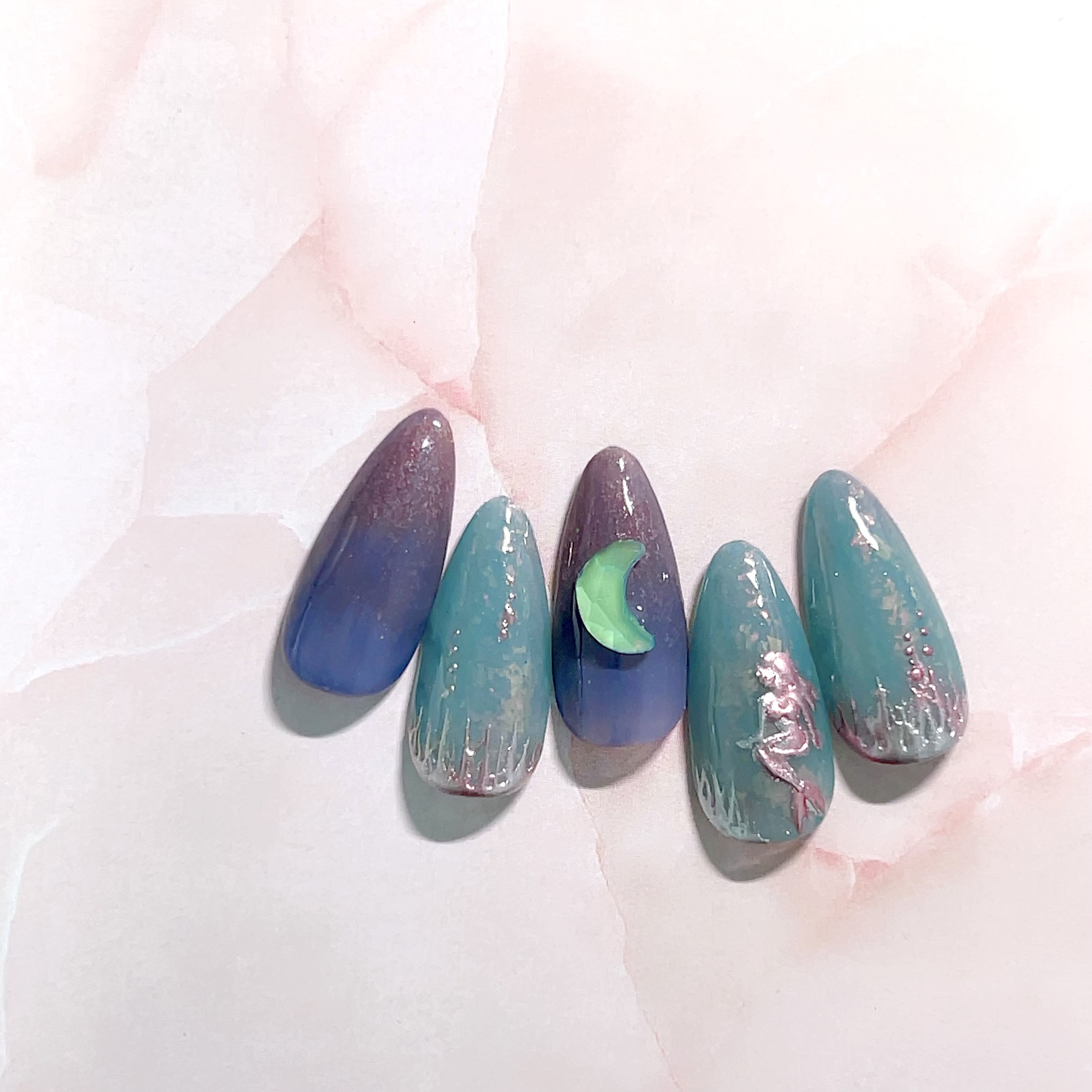 トリコカラージェル/ARKEY TOKYO/ジェルネイルを使ったクチコミ（1枚目）