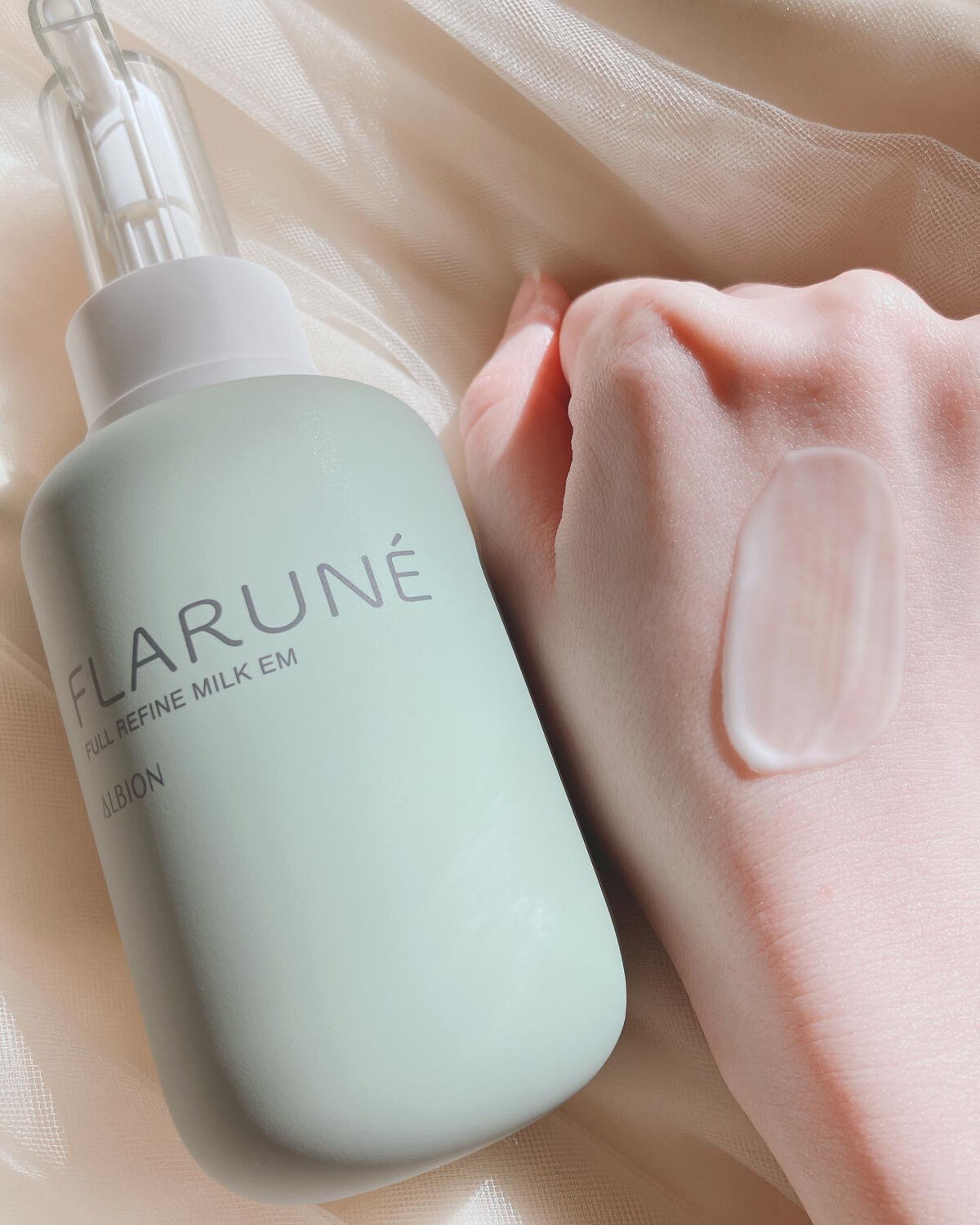 フラルネ フルリファイン ミルク EM/ALBION/乳液を使ったクチコミ（3枚目）