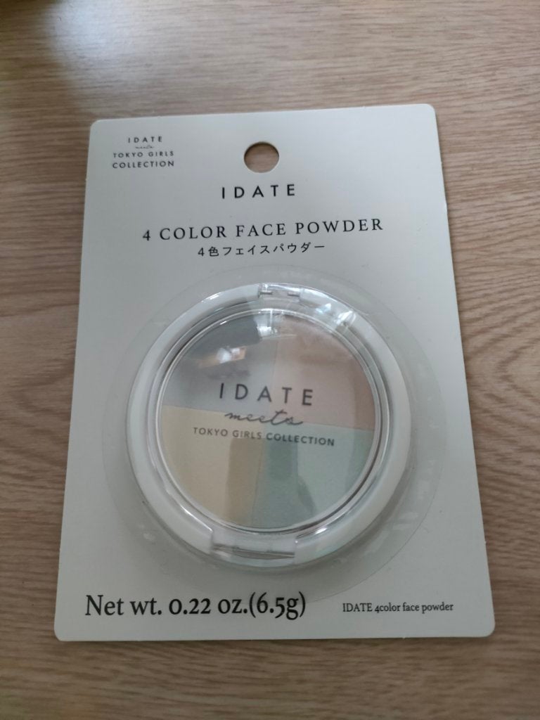 アイデイト 4色フェイスパウダー/IDATE/プレストパウダーを使ったクチコミ(1枚目)