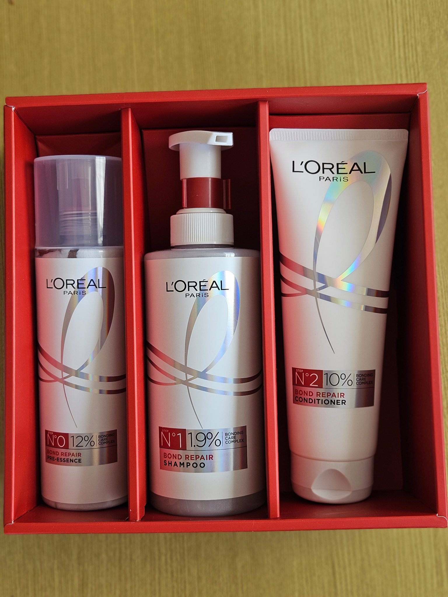 ロレアル パリ ボンド リペア シャンプー／コンディショナー/ロレアル パリ/市販シャンプーを使ったクチコミ（1枚目）