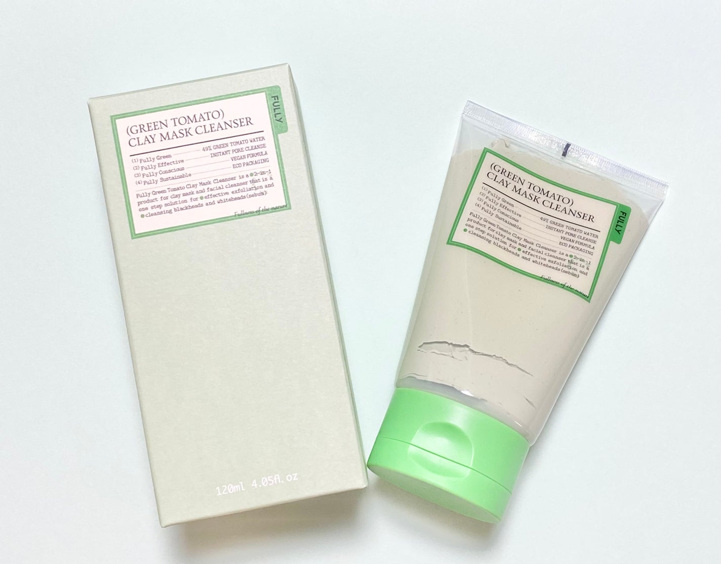 グリーントマトクレイマスククレンザー/FULLY/洗い流すパック・マスクを使ったクチコミ(1枚目)
