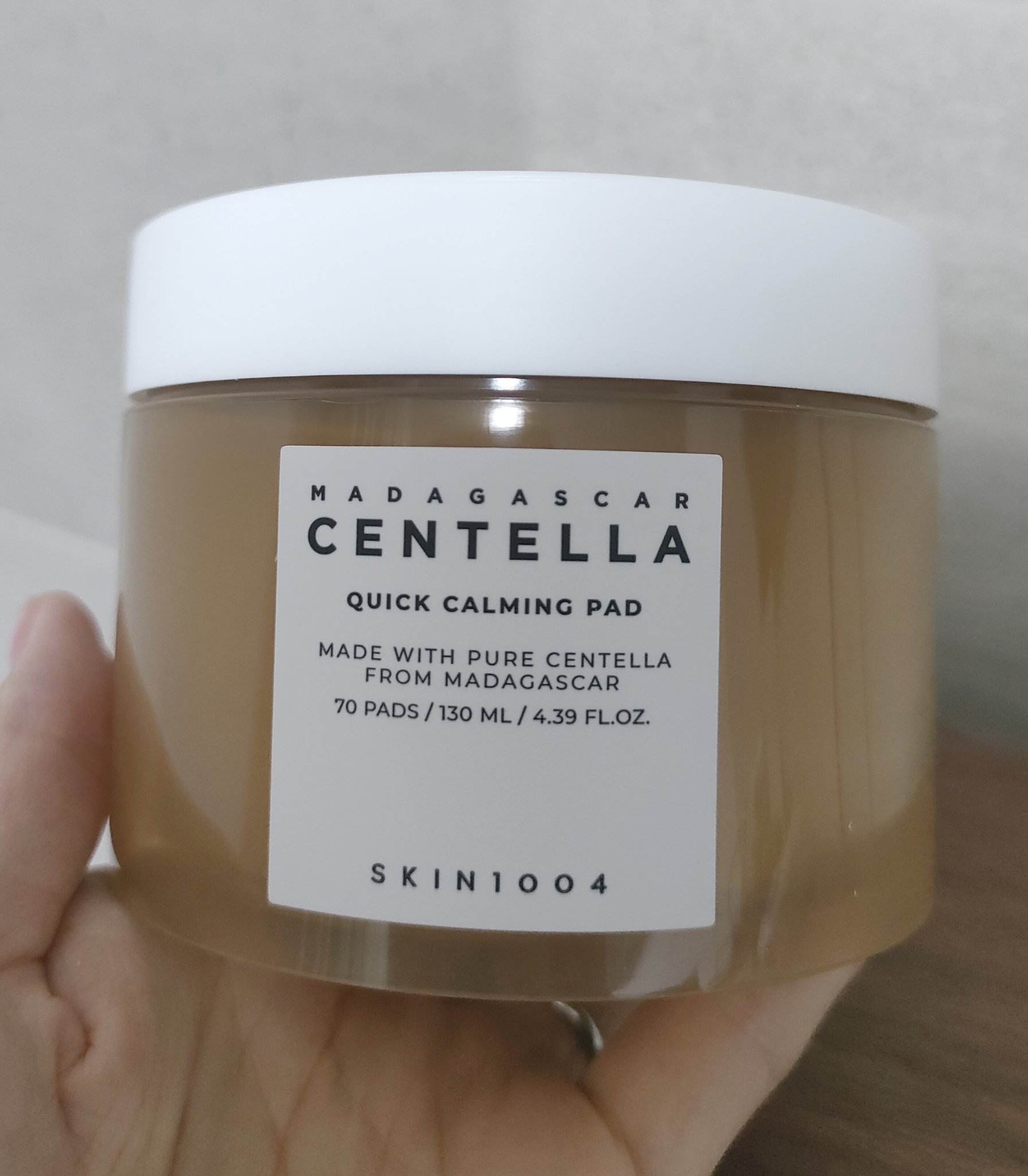 センテラ クイックカーミングパッド/SKIN1004/トナーパッドを使ったクチコミ（1枚目）