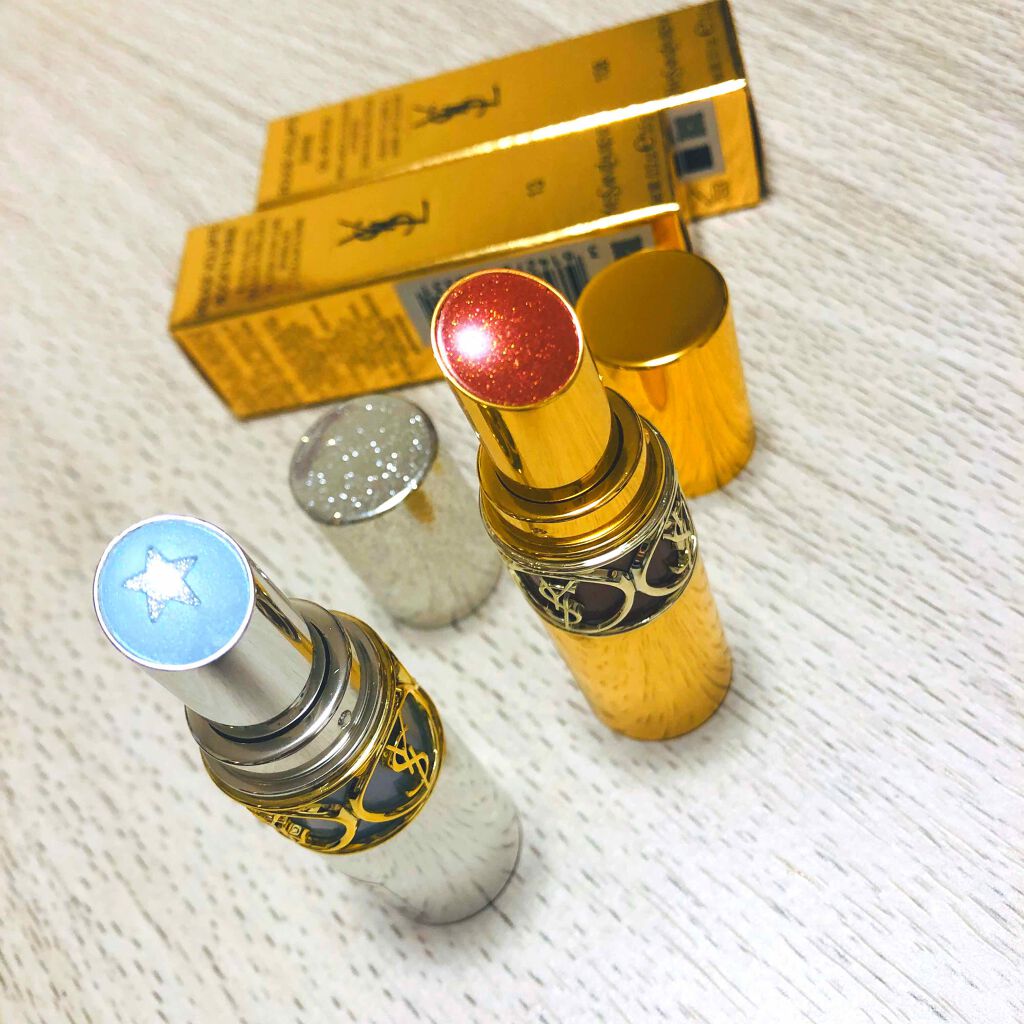 ルージュ ヴォリュプテ シャイン/YVES SAINT LAURENT BEAUTE/口紅を使ったクチコミ(1枚目)