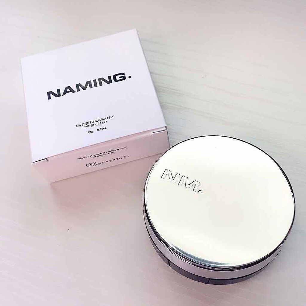 ネーミング レイヤード フィットクッション/NAMING./クッションファンデーションを使ったクチコミ（3枚目）