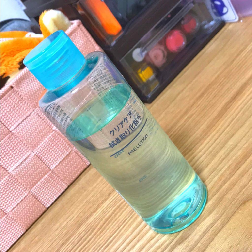 クリアケア拭き取り化粧水/無印良品/拭き取り化粧水を使ったクチコミ(1枚目)