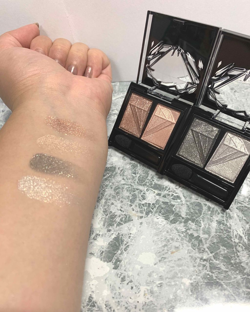 クラッシュダイヤモンドアイズ/KATE/アイシャドウパレットを使ったクチコミ（2枚目）