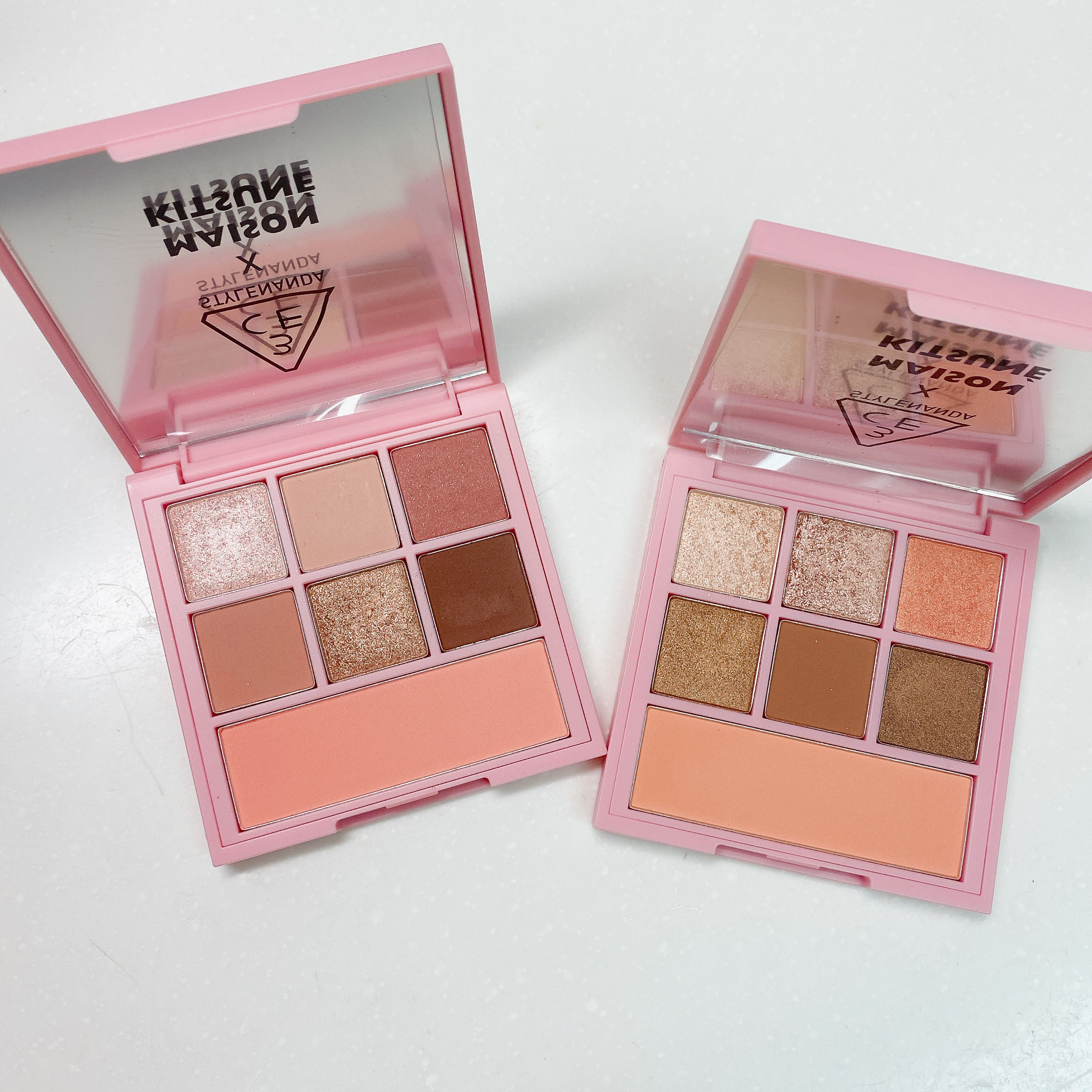 MAISON KITSUNE MULTI COLOR PALETTE/3CE/アイシャドウパレットを使ったクチコミ（2枚目）