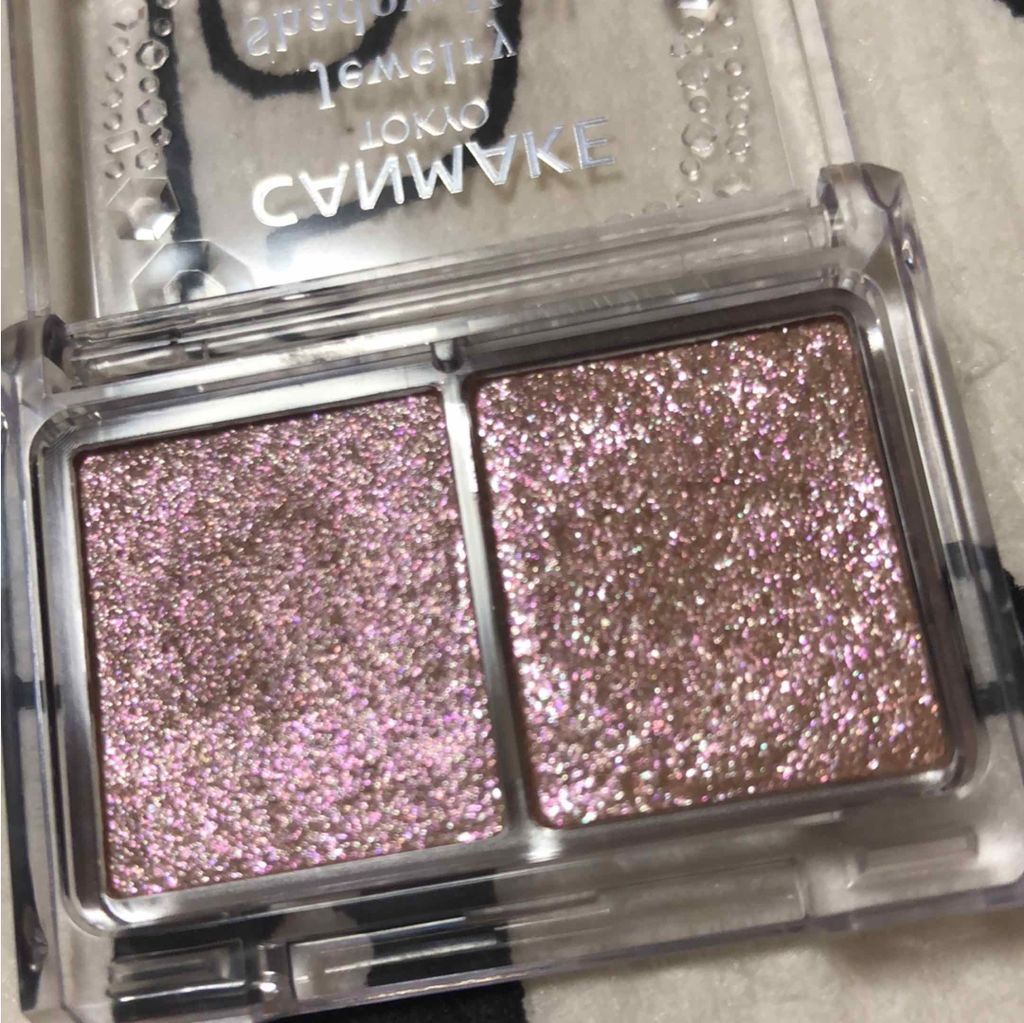 ジュエリーシャドウベール/キャンメイク/アイシャドウパレットを使ったクチコミ(2枚目)