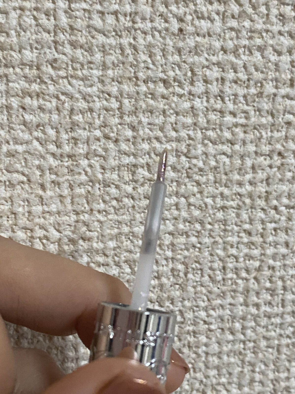 ジルスチュアート　アイダイヤモンド グリマー  05 sunset dazzle(限定色)/JILL STUART/グリッターを使ったクチコミ（3枚目）