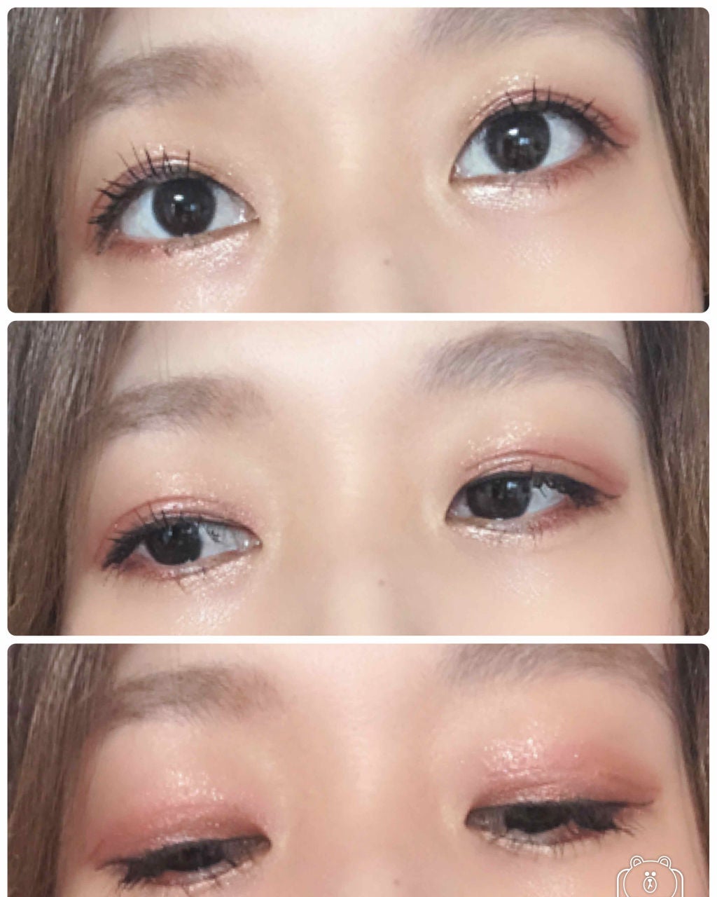 UR GLAM BLOOMING EYE COLOR PALETTE/U R GLAM/アイシャドウパレットを使ったクチコミ(2枚目)
