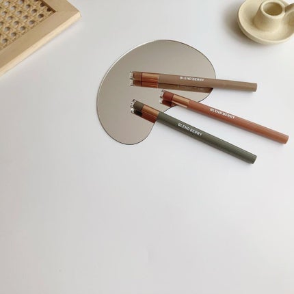 ニュアンスオン 3Dアイブロウ /BLEND BERRY/パウダーアイブロウを使ったクチコミ(1枚目)