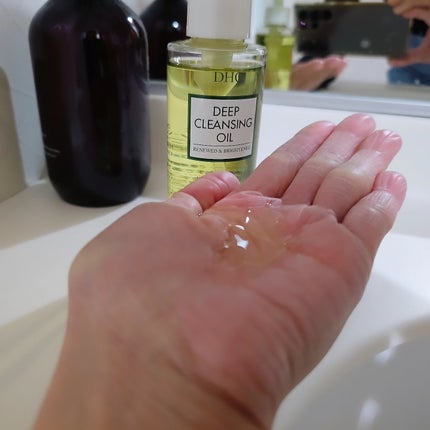 DHC 薬用ディープクレンジングオイル リニューブライト/DHC/オイルクレンジングを使ったクチコミ(2枚目)
