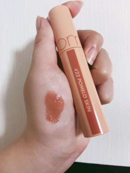 ジューシーラスティングティント/rom&nd/リップティントを使ったクチコミ(2枚目)