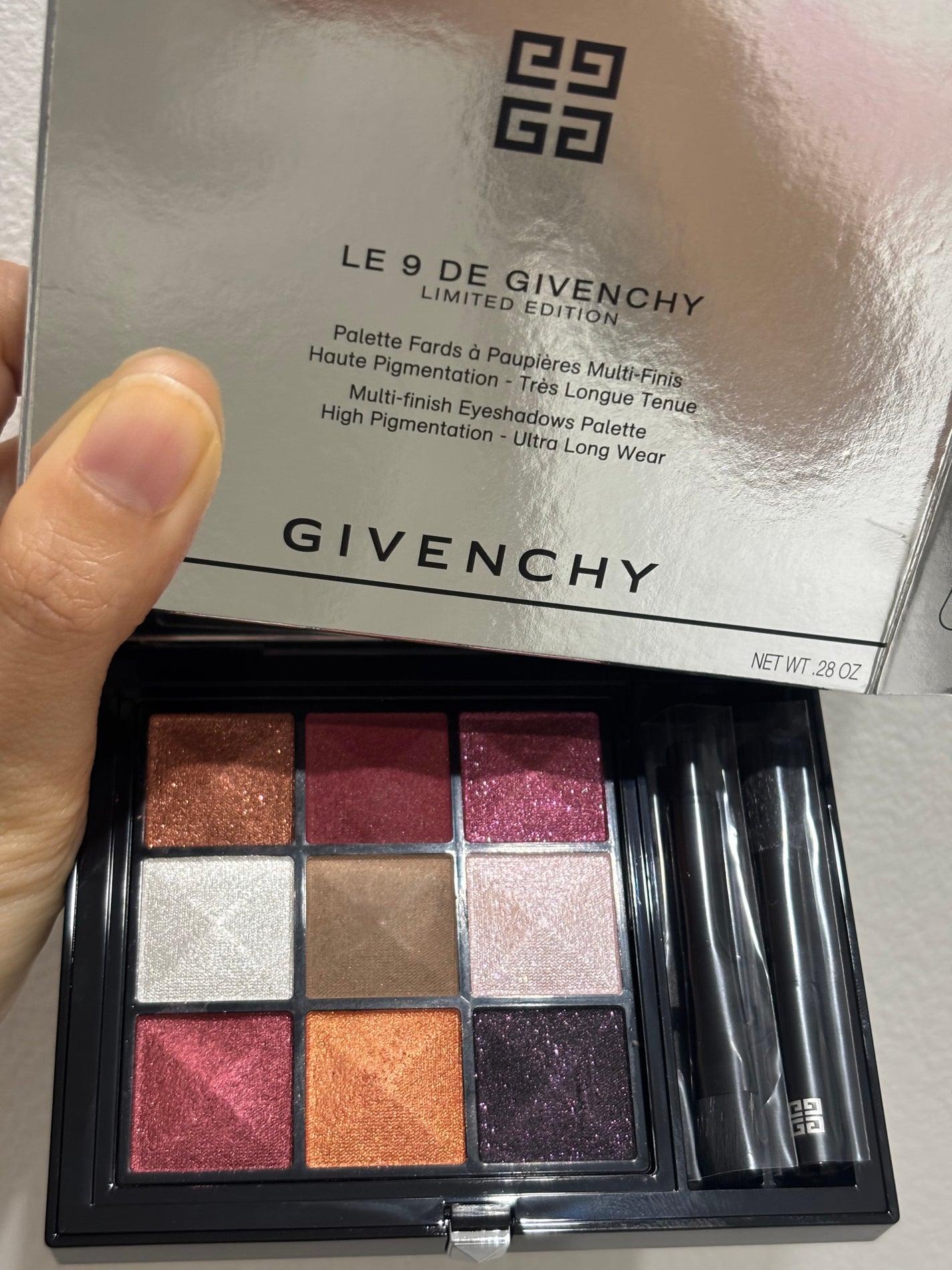 ル・ヌフ・ジバンシイ/GIVENCHY/アイシャドウパレットを使ったクチコミ(2枚目)