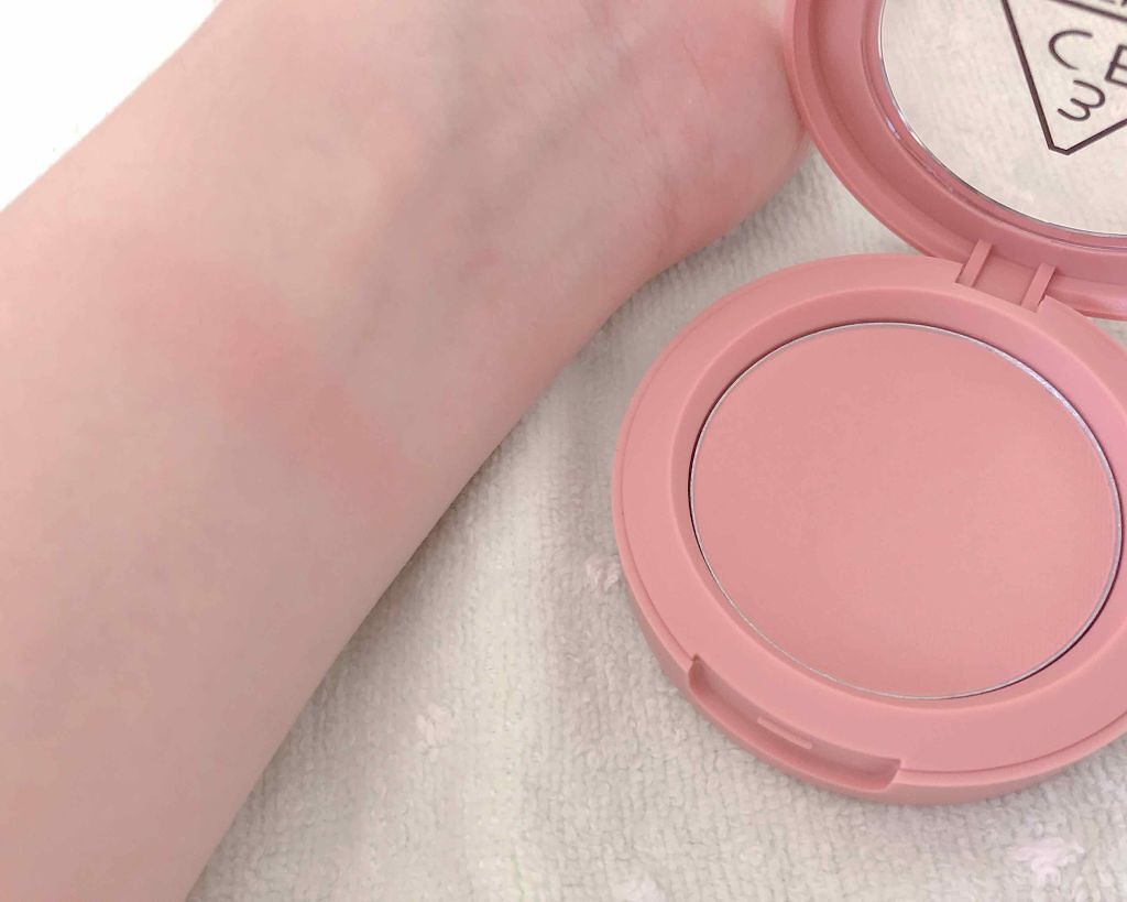 3CE フェイスブラッシュ モノピンク/3CE/パウダーチークを使ったクチコミ（3枚目）