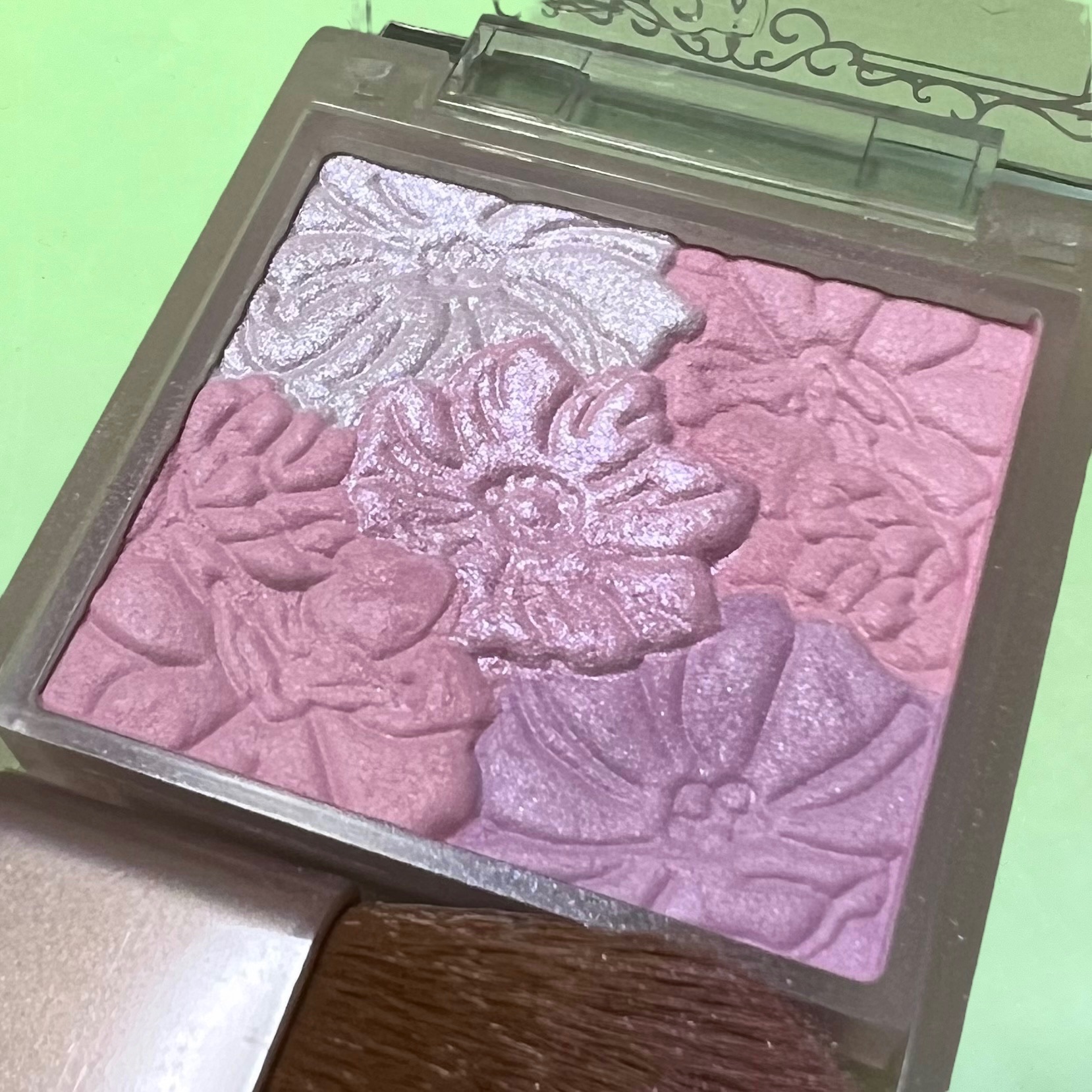 グロウフルールチークス（ブレンドタイプ）/キャンメイク/パウダーチークを使ったクチコミ（2枚目）