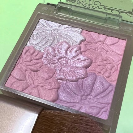 グロウフルールチークス(ブレンドタイプ)/キャンメイク/パウダーチークを使ったクチコミ(2枚目)