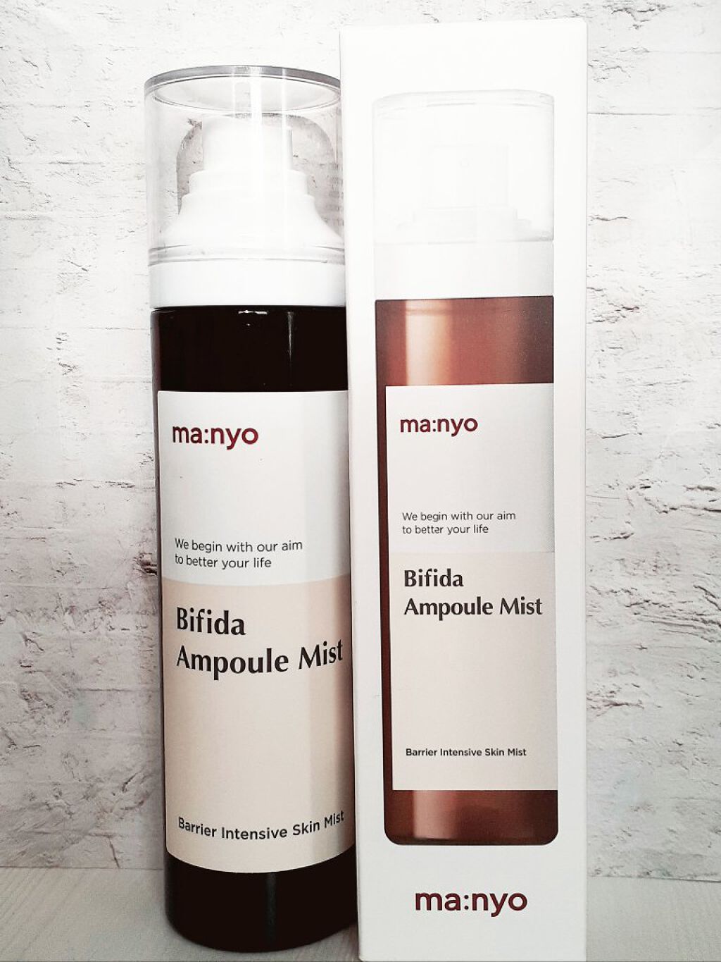 ビフィダラクトミスト/manyo/ミスト状化粧水を使ったクチコミ（1枚目）