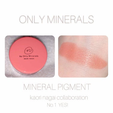 ONLY MINERALS N by ONLY MINERALS ミネラルピグメントのクチコミ「ONLY MINERALS
N by ONLY MINERALS
MINERAL PIGMEN.....」（1枚目）