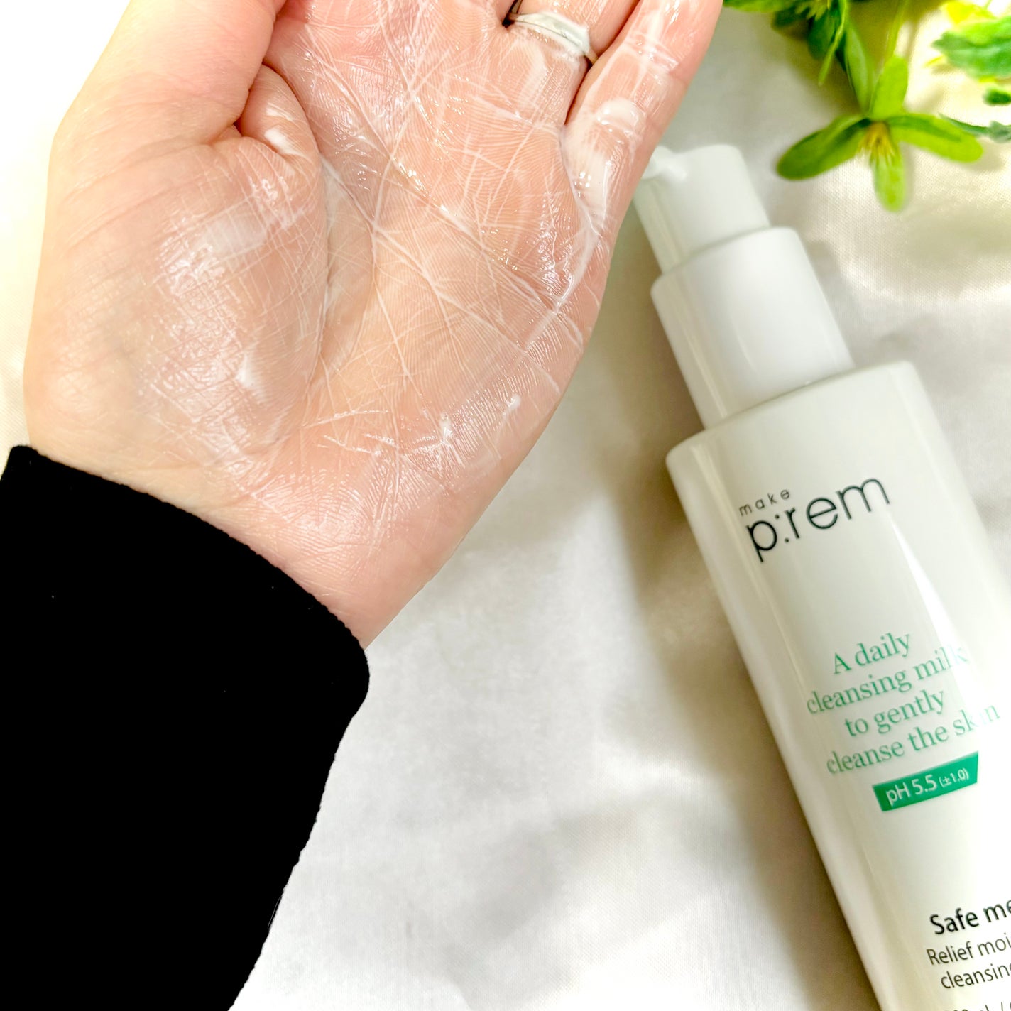 セーフミー リリーフモイスチャー クレンジングフォーム/make prem/洗顔フォームを使ったクチコミ(6枚目)