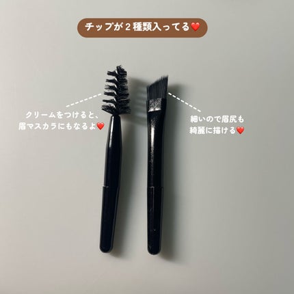 エンジェルハート スリーウェイアイブロウのクチコミ「\プチプラなのに優秀‼️/
エンジェルハート
スリーウェイアイブロウ
01 ナチュラルブラウ.....」(3枚目)