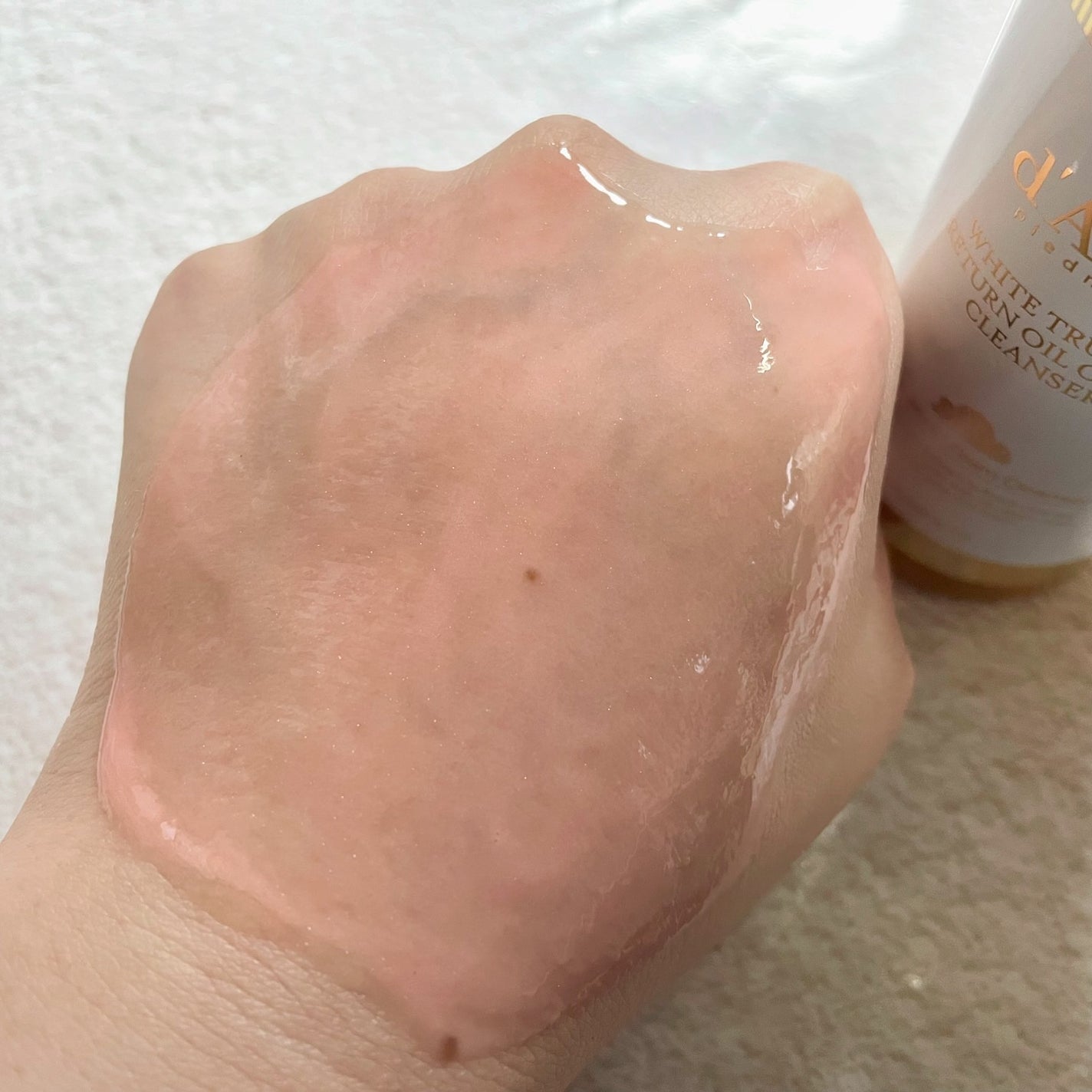 ホワイトトリュフリターンオイルクリームクレンザー/ダルバ/クレンジングを使ったクチコミ(3枚目)