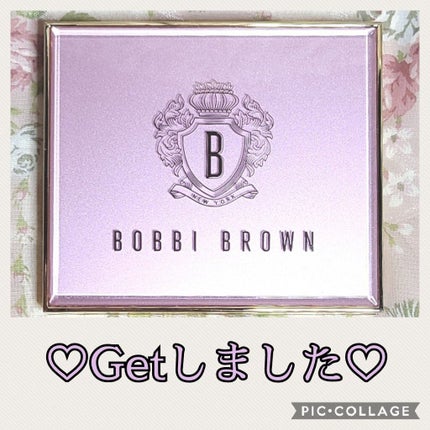 ピンク グロウ リュクス アイシャドウ パレット/BOBBI BROWN/アイシャドウパレットを使ったクチコミ(1枚目)