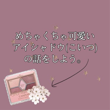 【旧品】パーフェクトスタイリストアイズ/キャンメイク/アイシャドウパレットを使ったクチコミ（1枚目）