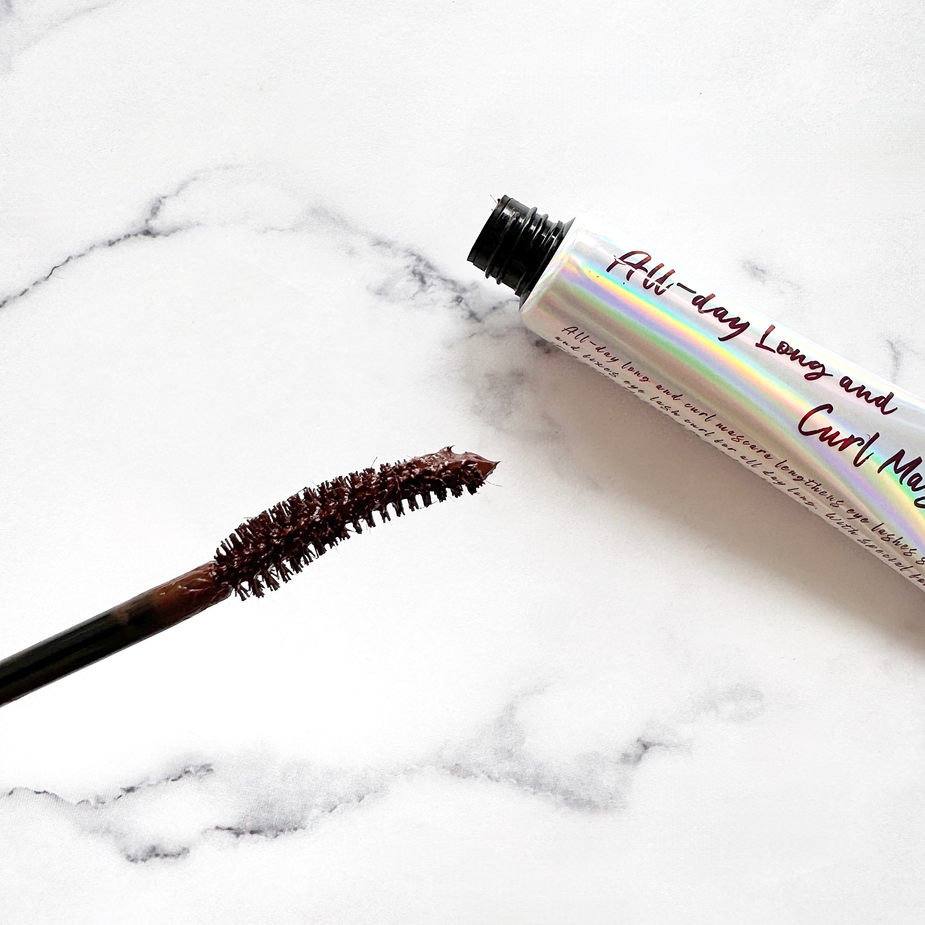 オールデイ ロング アンド カール マスカラ ブラウン/Milk Touch/マスカラを使ったクチコミ（2枚目）