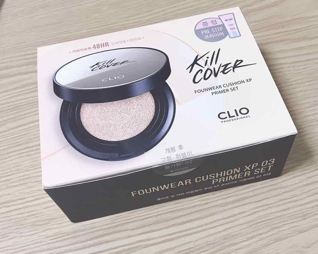 キル カバー ファンウェア クッション エックスピー/CLIO/クッションファンデーションを使ったクチコミ(1枚目)