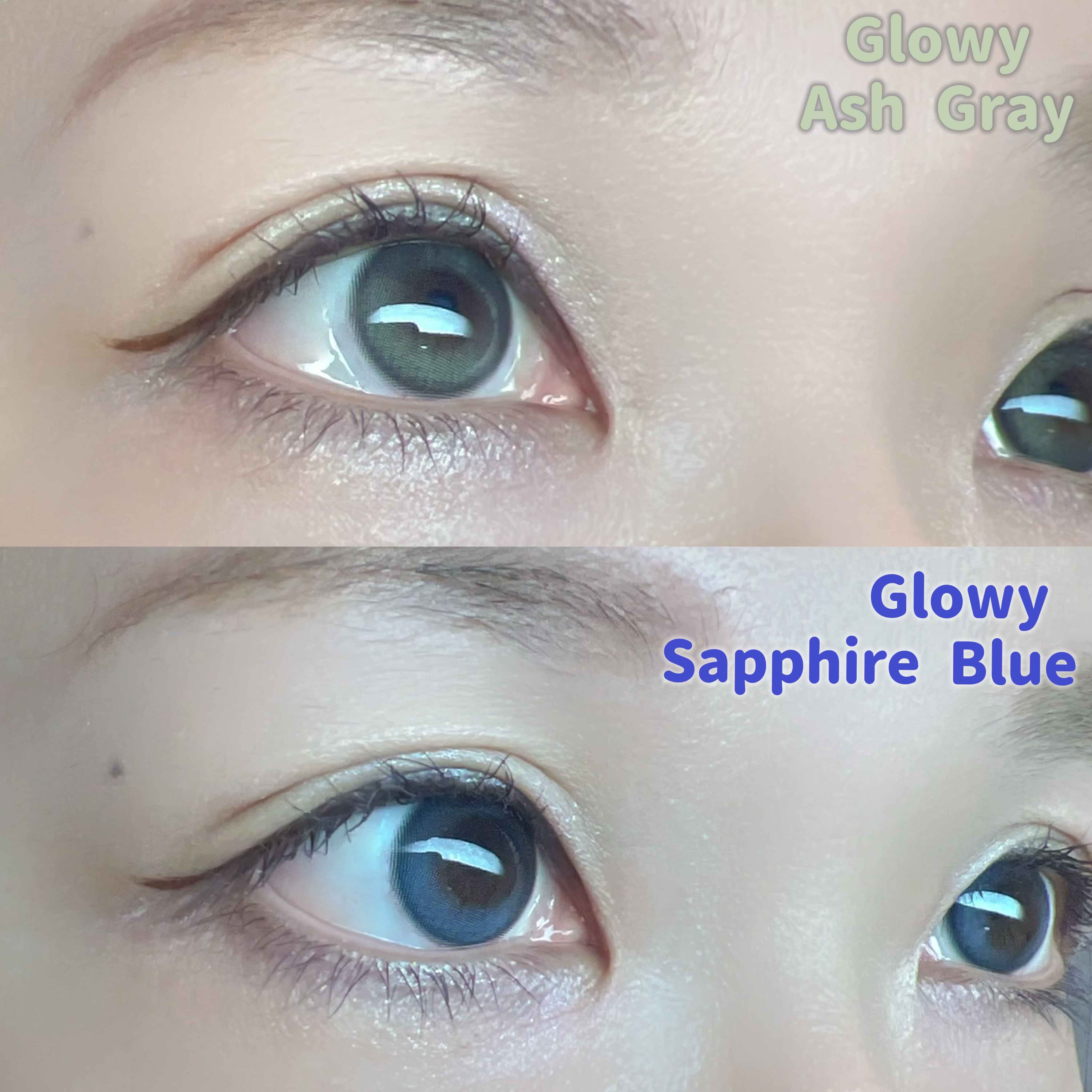 Eyelighter Glowy 1Month/OLENS/カラーコンタクトレンズを使ったクチコミ（2枚目）