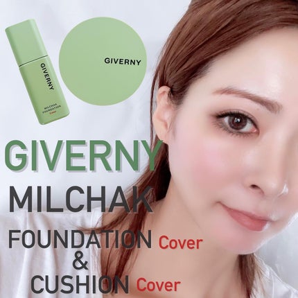 密着カバークッション/GIVERNY/クッションファンデーションを使ったクチコミ(1枚目)