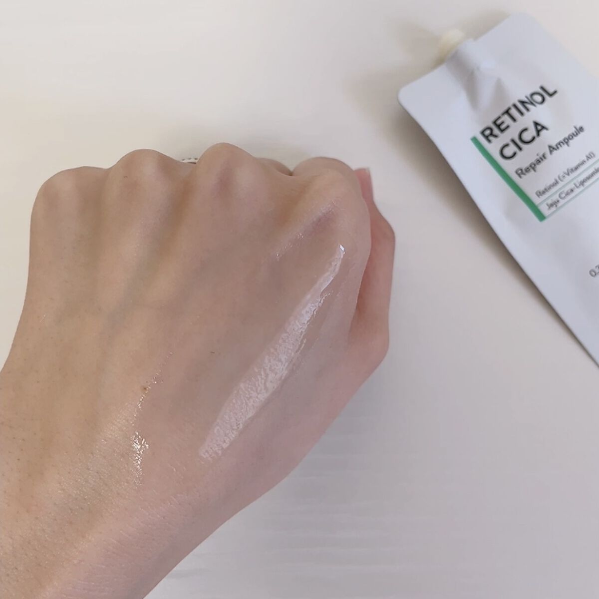 レチノール　シカ　リペア　セラム/innisfree/美容液を使ったクチコミ（3枚目）