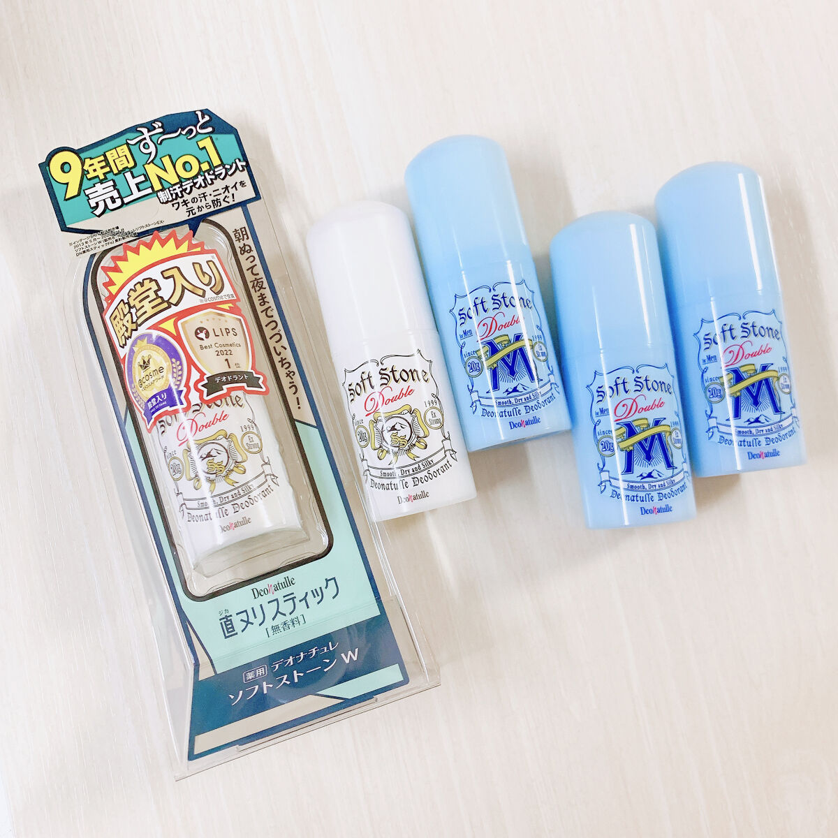 薬用ソフトストーンＷ/デオナチュレ/デオドラント・制汗剤を使ったクチコミ（2枚目）